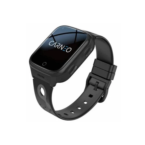 CARNEO GuardKid+ 4G Platinum, Čierne - Smart detske hodinky s GPS a 4G