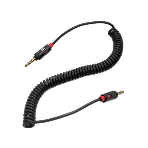AUX kábel 2x3.5mm, čierny