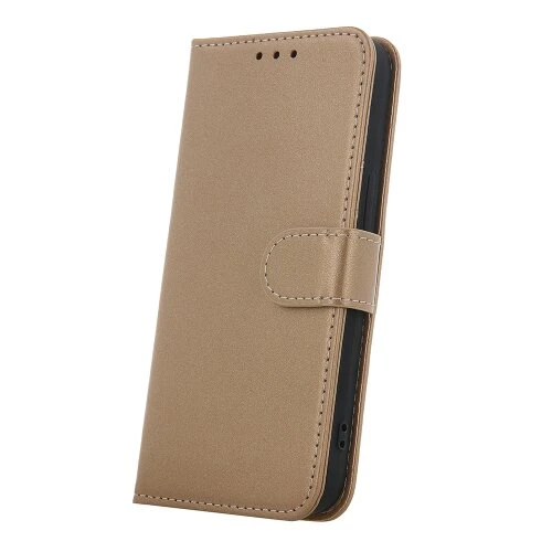Puzdro Smart Classic Book Motorola Moto E15/G05 - zlaté