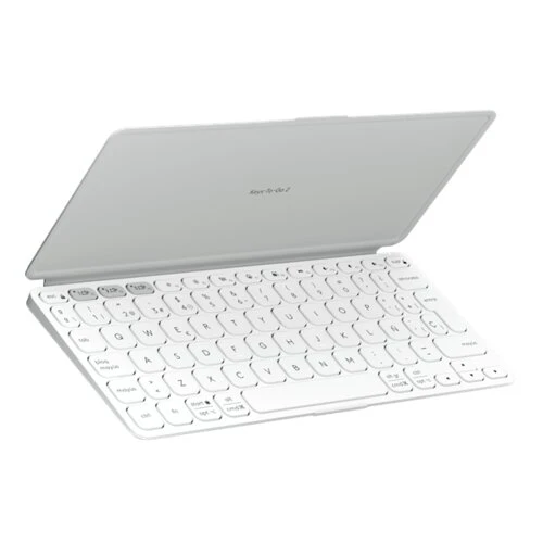 Logitech Keys-To-Go 2 - prenosná Bluetooth klávesnica, US - bledošedá