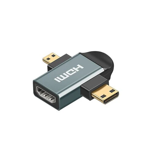 2 in 1 HDMI redukcia, hliníková zliatina, ,Data, 2K MAX
