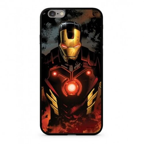 MARVEL Iron Man 023 Premium Glass Zadní Kryt pro Samsung G960 Galaxy S9 Multicolored