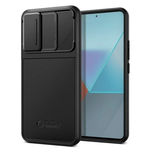 Puzdro Tech-Protect Velar Cam+ Xiaomi Redmi Note 13 Pro 5G/Poco X6 5G - čierne