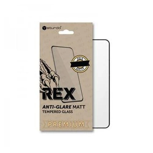 iPhone SE 2020 čierne STURDO REX Silver FullGlue sklo, antireflexné