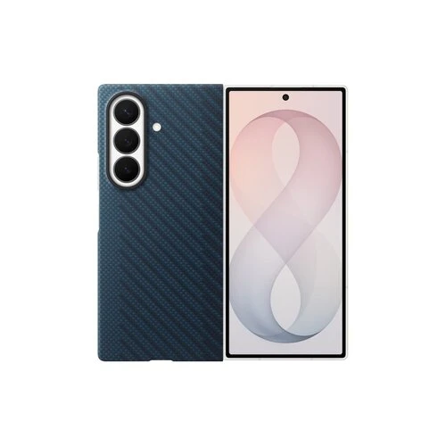 EF-KF976SNE Samsung Carbon Magnetický Kryt pro Galaxy Z Fold 8 Ultra Blue