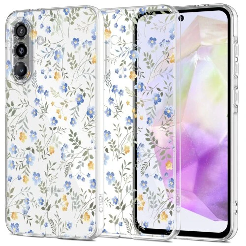 Puzdro Tech-Protect Flexair Galaxy A37 5G - spring flowers