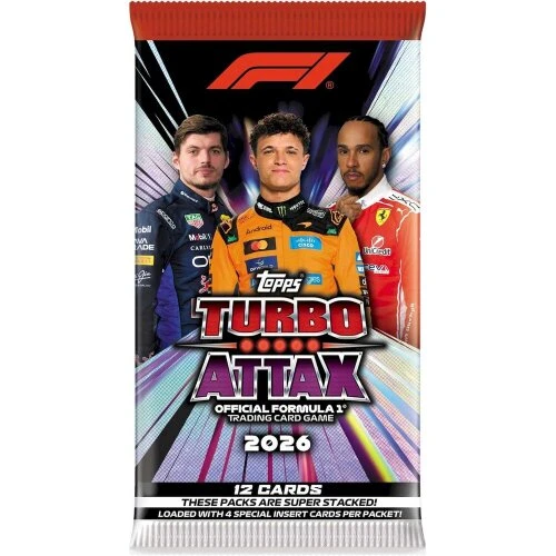 Topps Turbo Attax -  Formula 1 2026 - balíčky