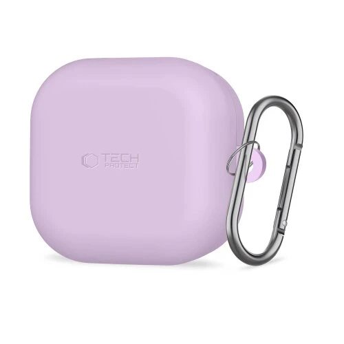 Puzdro Tech-Protect Silicone Hook Samsung Galaxy Buds 4/4 Pro - lavender