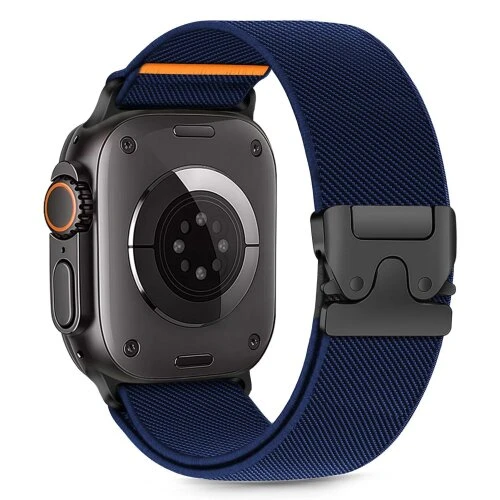 Remienok Tech-Protect Nylon Clasp Apple Watch 8/9/10/11/SE/Ultra (44/45/46/49 mm) - navy