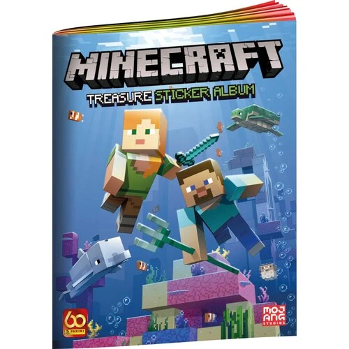 Minecraft - album na samolepky
