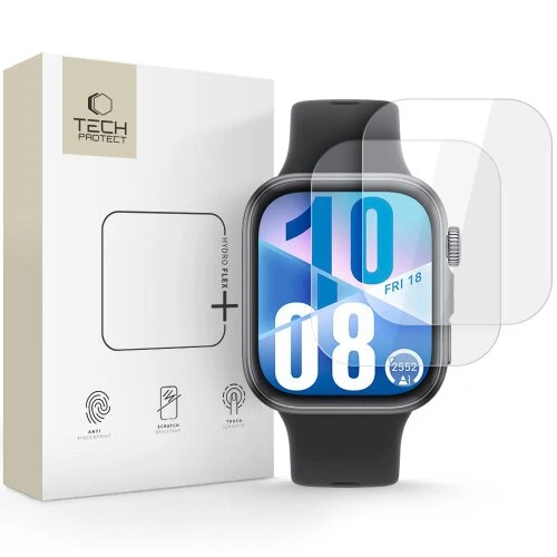 Hydrogélová fólia Tech-Protect Hydro Flex+ Huawei Watch Fit 3/4, 2 ks