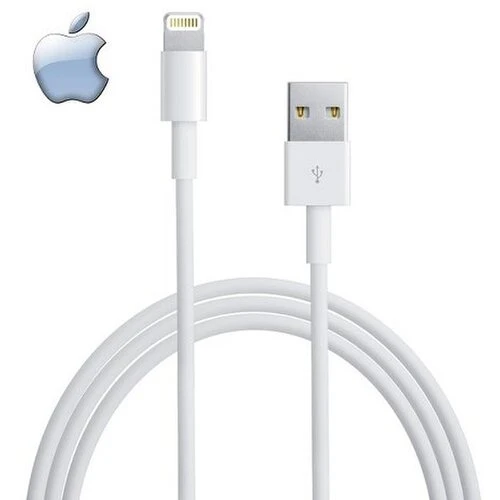 Dátový kábel Original iPhone 5 MD818 Lightning 1m Biely (Bulk)