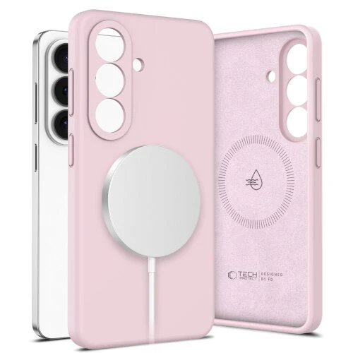 Puzdro Tech-Protect Silicone Magsafe Galaxy S26+ Plus - pink pearl