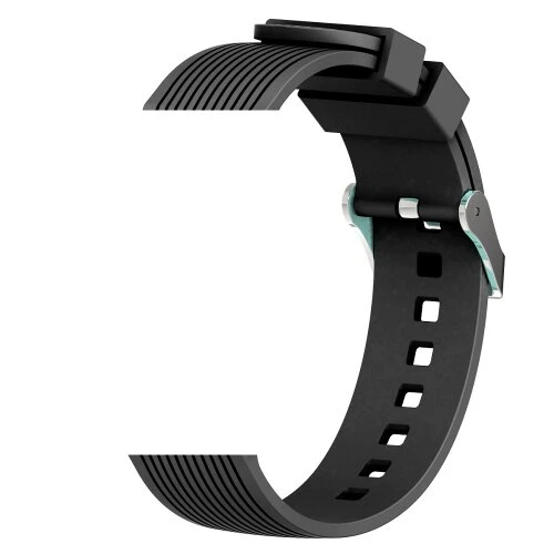 Náramok Devia pre Samsung Galaxy Watch 1/2/3 46mm (22mm), silikónový - čierny