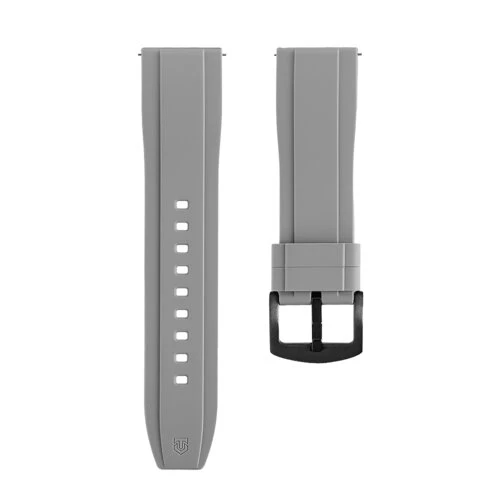 Tactical Quick Release Silikonový Řemínek 24mm Grey