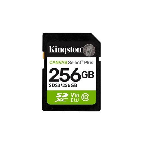 Kingston Canvas Select Plus/SDXC/256GB/UHS-I U1 / Class 10