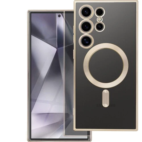 Puzdro Magsafe Shine Samsung Galaxy A17 - zlaté