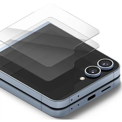 Ochranné sklo Ringke Samsung Galaxy Z Flip 6, na vonkajší displej - transparentné (2ks v balení)