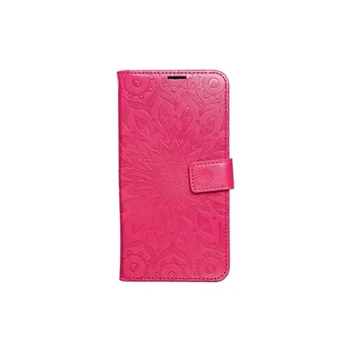 Puzdro Mezzo Book Xiaomi Redmi Note 14 4G, vzor mandala - červené