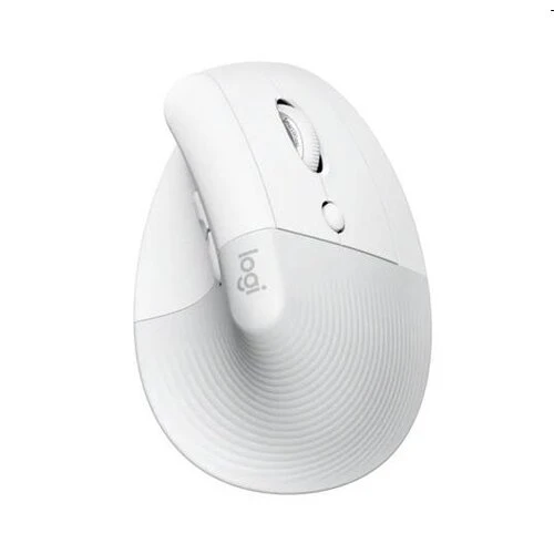 Logitech Lift Vertical ergonomická myš - svetlo šedá