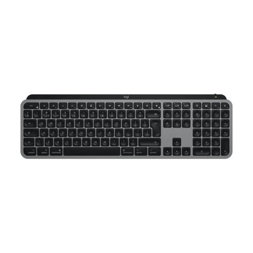 Logitech MX Keys S for MAC - bezdrôtová podsvietená klávesnica - US - vesmírna sivá