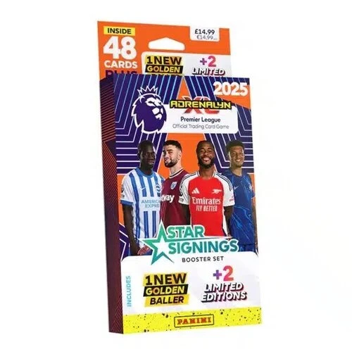 Panini Premier League 2024/2025 Adrenalyn karty STAR SIGNINGS