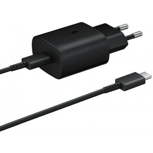 Nabíjačka Samsung EP-TA800EBE Original Super Fast Charge 25W Power Delivery + USB-C nabíjací kábel 1m Čierna (Bulk)