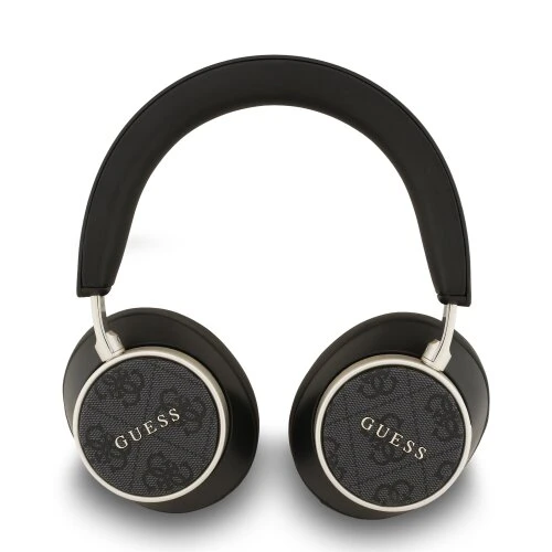 Guess PU Leather 4G Classic Logo ENC Bezdrátová Sluchátka Black