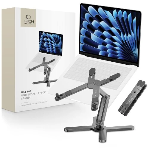Stojan Tech-Protect ULS200 Universal na notebook - sivý