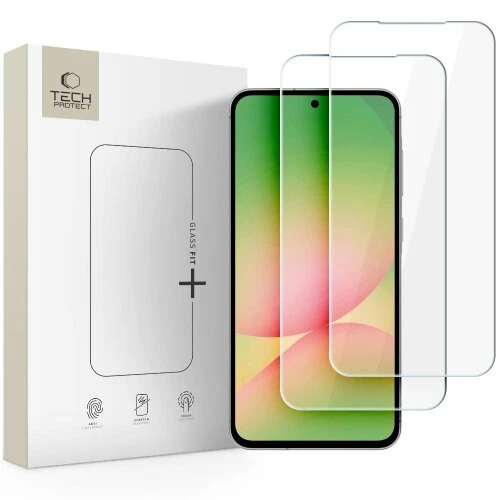 Ochranné sklo Tech-Protect Glass Fit+ Galaxy A37/A57 5G, 2 ks