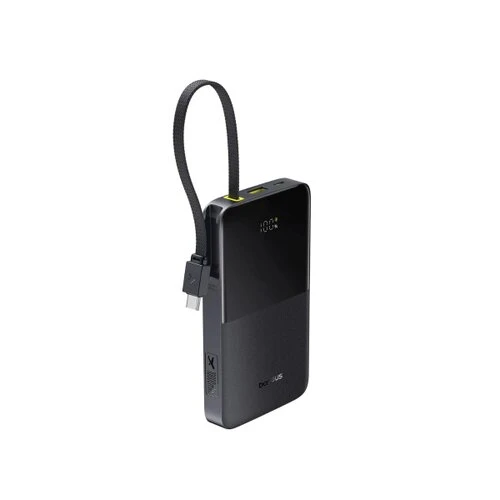 Baseus EnerFill FC51 Bipow 2 Pro 22.5W Powerbanka s Integrovaným Kabelem 10000mAh Cosmic Black