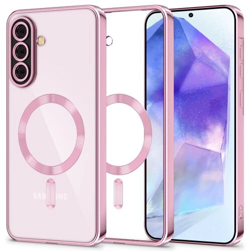 Puzdro Tech-Protect Magflex Magsafe Galaxy A56 5G - ružovo-zlaté