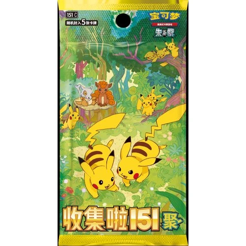 Pokémon TCG: 151 Gathering - Booster (Čínsky)