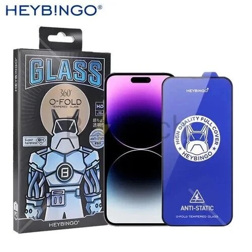 Ochranné sklo Hey Bingo Privacy Samsung Galaxy A56 5G/A57 5G, celotvárové - čierne