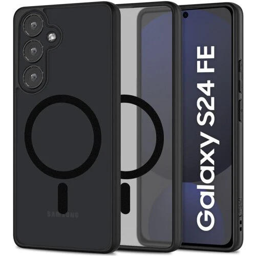 Puzdro Tech-Protect Magmat Magsafe Galaxy S24 FE - matné čierne