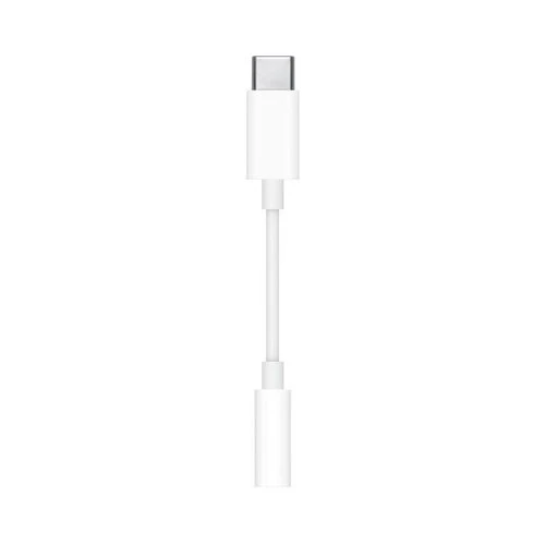 Adaptér Apple MU7E2ZM/A Original Type-C/3,5mm Biely (EU Blister)