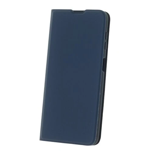 Puzdro Smart Soft Book Xiaomi Redmi Note 14 4G - tmavo-modré