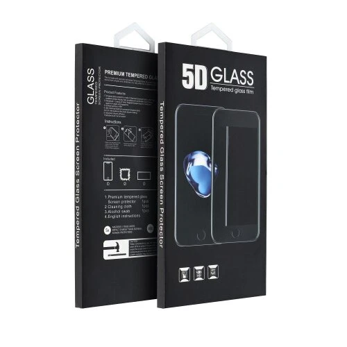 Ochranné sklo 5D Glass 9H Xiaomi Redmi Note 10/10s celotvárové - čierne