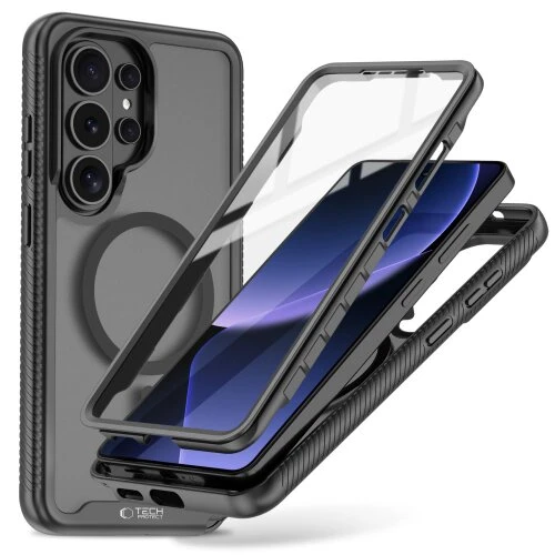 Puzdro Tech-Protect Defense Magsafe Galaxy S26 Ultra - matné čierne
