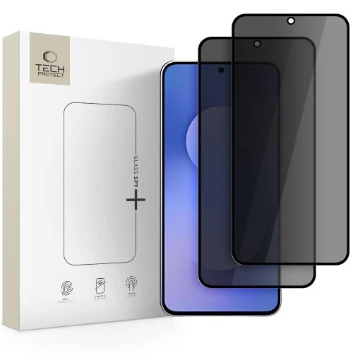 Ochranné sklo Privacy Tech-Protect Glass Spy+ Galaxy S25 FE, 2 ks