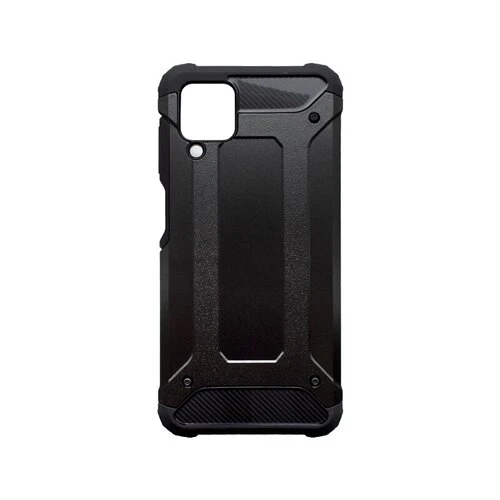 Puzdro Military Samsung Galaxy A12, plastové - čierne