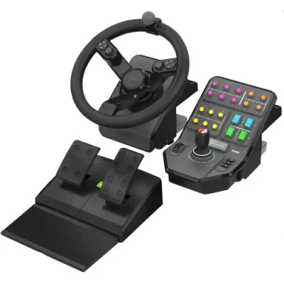 Logitech G Heavy Equipment Bundle - volant, pedále a panel s ovládacími prvkami KS