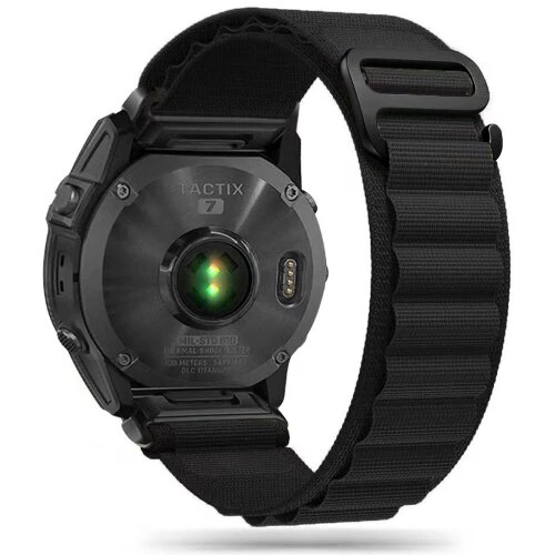 Remienok Tech-Protect Nylon Pro Garmin Fenix 5X/5X Plus/6X/6X Pro/7X/8/8 Pro (51 mm) - čierny