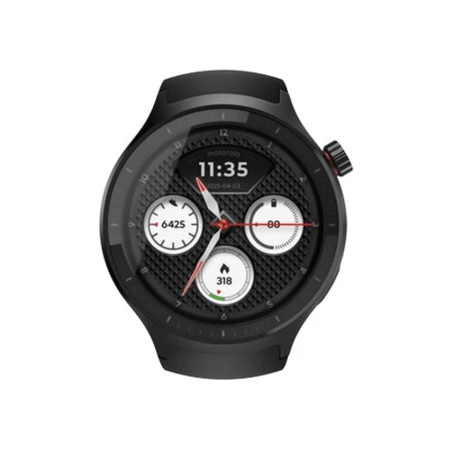 Motorola Moto Watch Pantone Volcanic Ash black