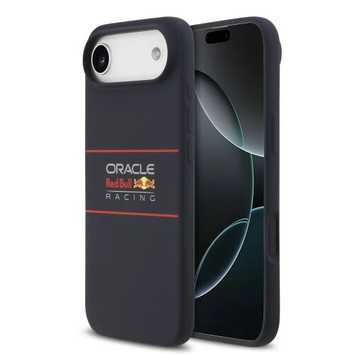 Red Bull Silicone Horizontal Logo MagSafe Zadní Kryt pro iPhone Air Navy