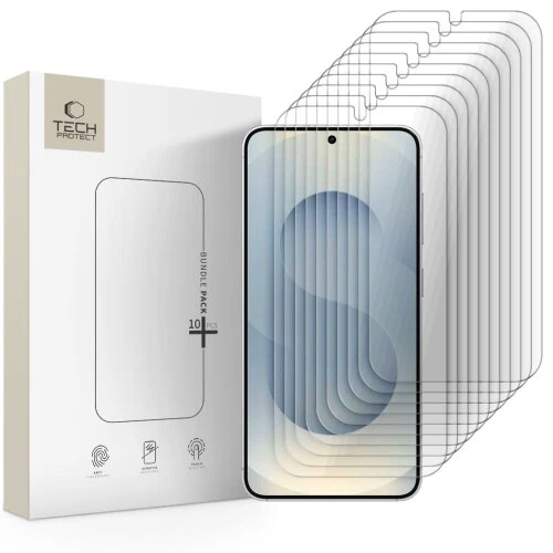 Ochranné sklo Tech-Protect Galaxy S24/S25, 10 ks
