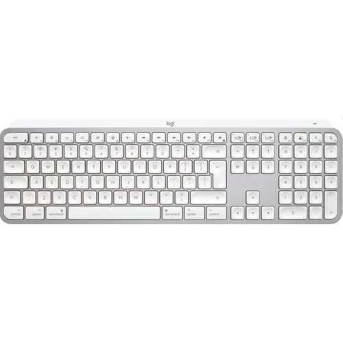 Logitech MX Keys S for MAC - bezdrôtová podsvietená klávesnica - US - bledošedá