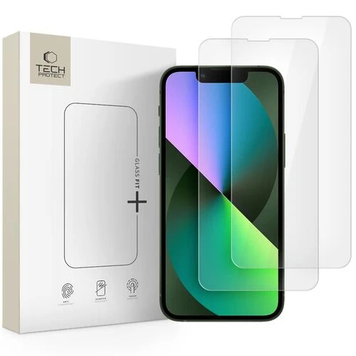Ochranné sklo Tech-Protect Glass Fit+ iPhone 13 mini, 2 ks