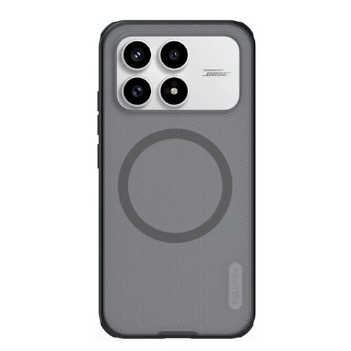 Nillkin Super Frosted PRO Magnetic Zadní Kryt pro Poco F8 Pro Transparent Black