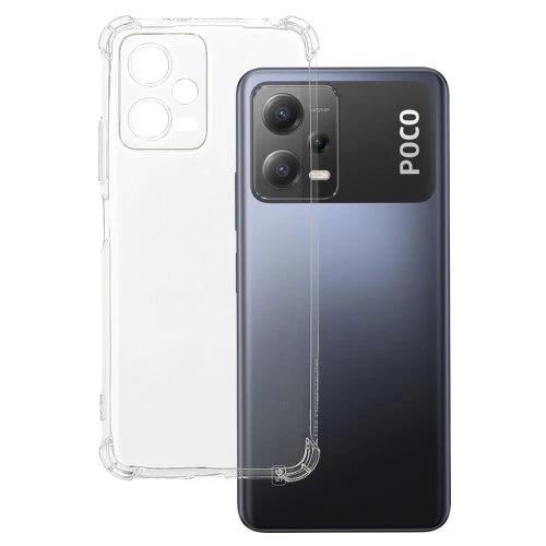 Puzdro Anti Shock Xiaomi Redmi Note 12 5G/Poco X5, 1,5mm - transparentné